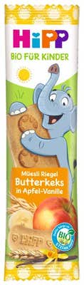 HiPP BIO Müsli tyčinka Máslové sušenky - Jablko - Vanilka