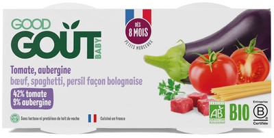 Good Gout BIO Špagety s lilkem a hovězím masem (2x190 g)