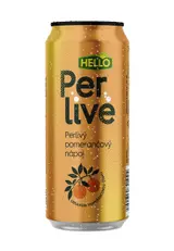 Hello Perlivé pomeranč 0,33 l PLECH