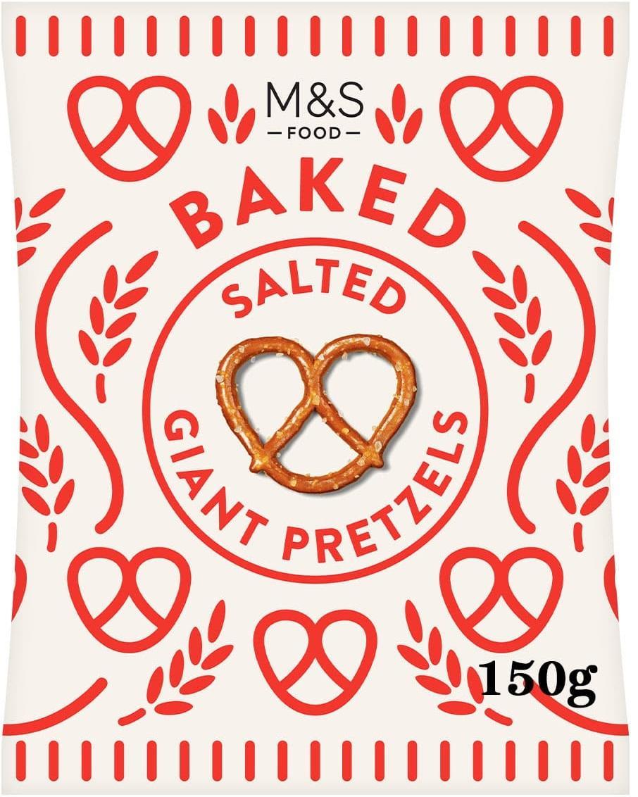 Marks & Spencer Velké preclíky s mořskou solí