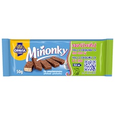Opavia Miňonky Smetanové oplatky 50g