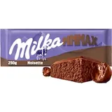Milka Noisette mléčná čokoláda z alpského mléka s lískooříškovou pastou 250 g