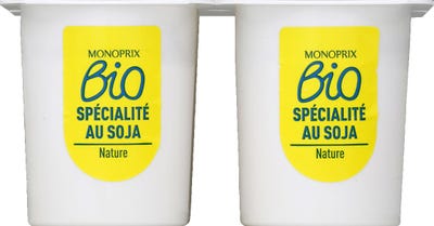 Monoprix Biologique Bio Fermentovaná sójová specialita 4x100g