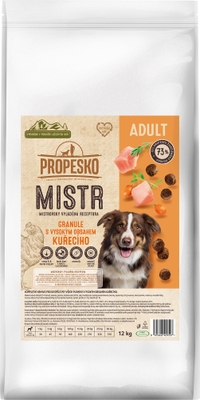Propesko Mistr granule Adult s čerstvým kuřecím