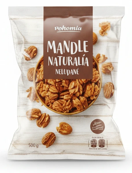 Mandle XXL Naturalia neloupané