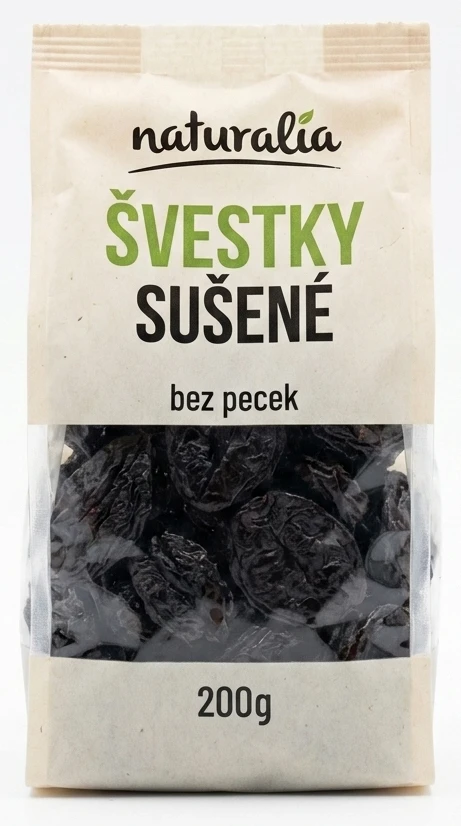 Sušené švestky Naturalia bez pecek
