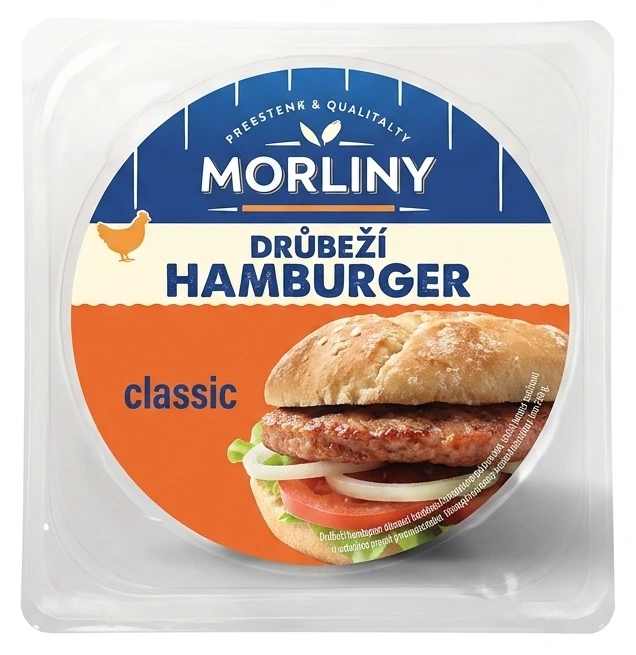 Drůbeží hamburger Morliny