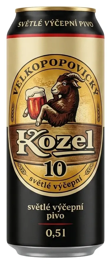 Velkopopovický Kozel 10 světlé výčepní