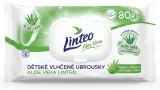Dětské vlhčené ubrousky Aloe Vera Linteo