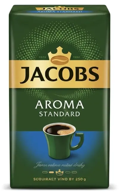 JACOBS Mletá káva Aroma Standard