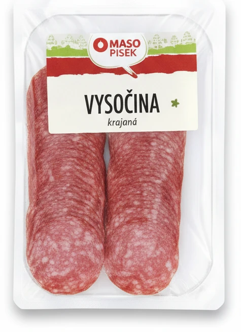 MASO UZENINY PÍSEK Vysočina krájená