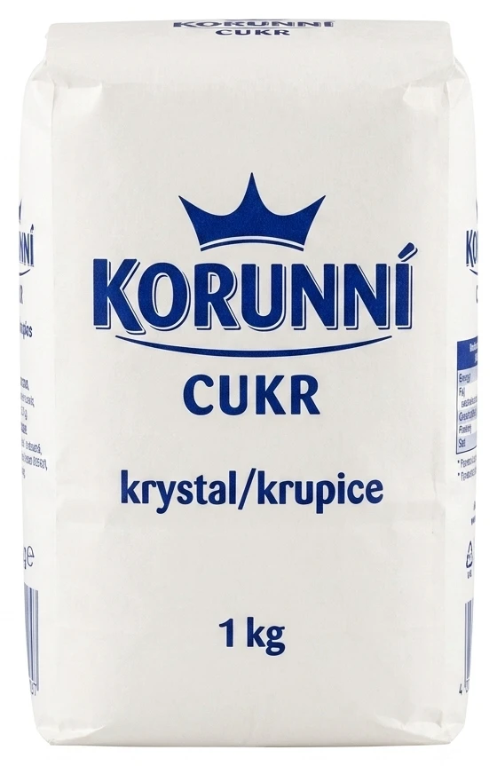 KORUNNÍ Cukr krystal/krupice
