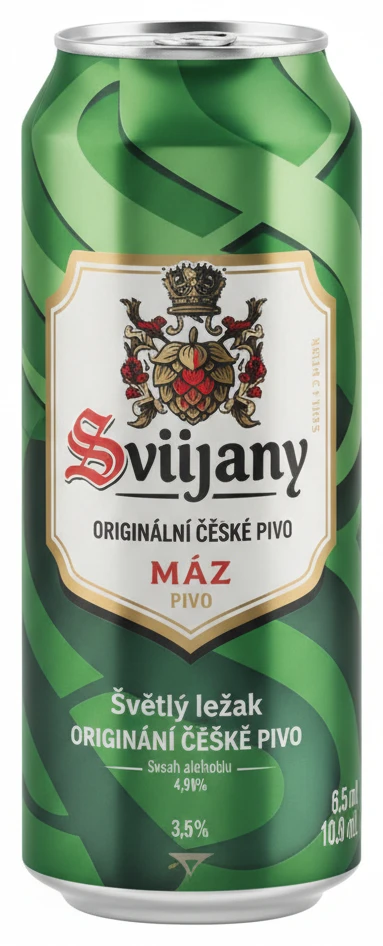 Svijanský Máz Pivo světlý ležák