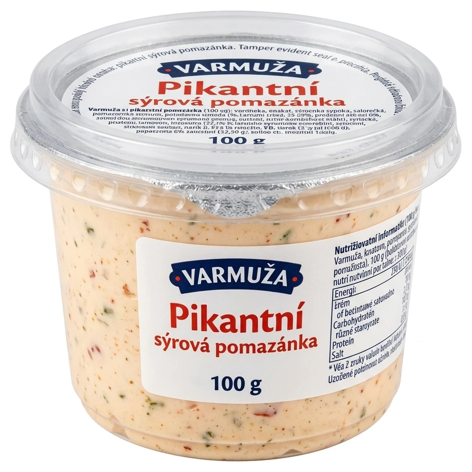 Varmuža Pikantní sýrová pomazánka