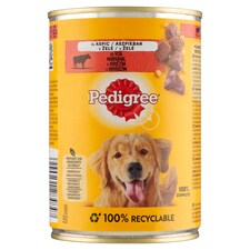 Pedigree S hovězím v želé 400g