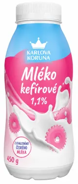 Mléko kefírové Karlova koruna