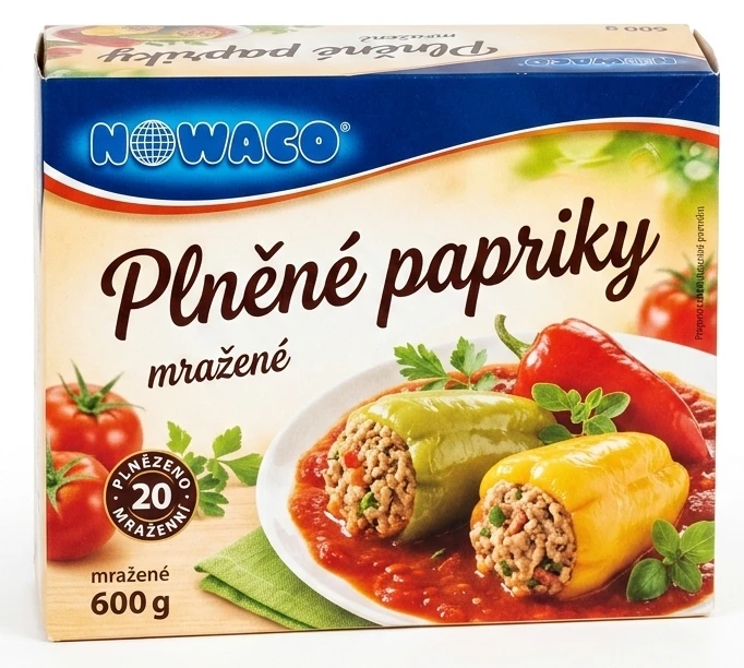 Plněné papriky Nowaco mražené