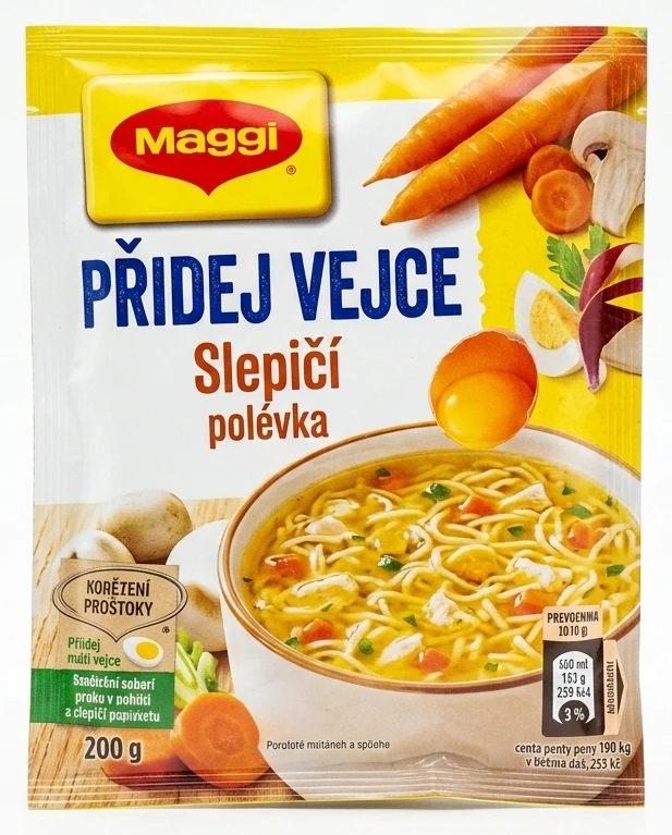 Maggi polévka Přidej vejce