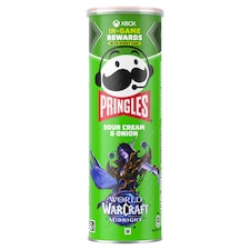 Pringles Křupavý snack s příchutí zakysané smetany a cibule 165g
