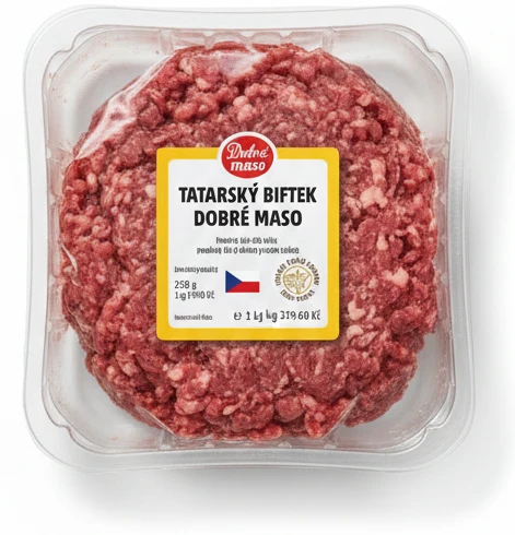 Tatarský biftek Dobré maso