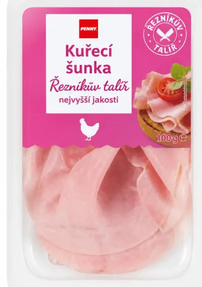Kuřecí šunka Řezníkův talíř nejvyšší jakosti