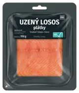 Uzený losos plátky