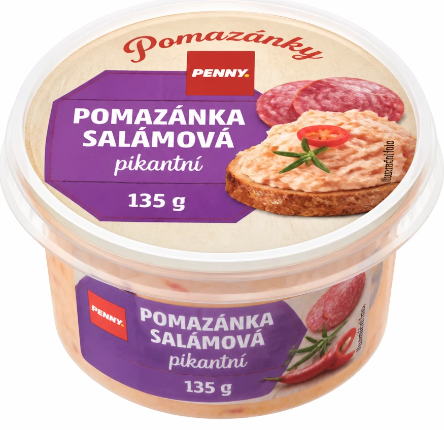 Pomazánka salámová pikantní