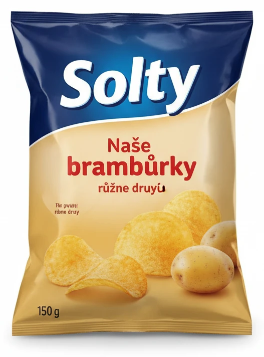 Naše Brambůrky Solty různé druhy