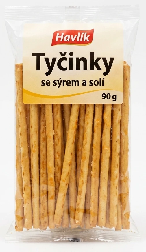 Tyčinky Havlík se sýrem a solí