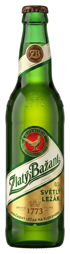 Zlatý Bažant světlý ležák