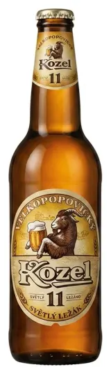 Velkopopovický Kozel 11 světlý ležák