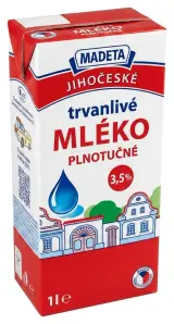 Jihočeské trvanlivé mléko 3,5%
