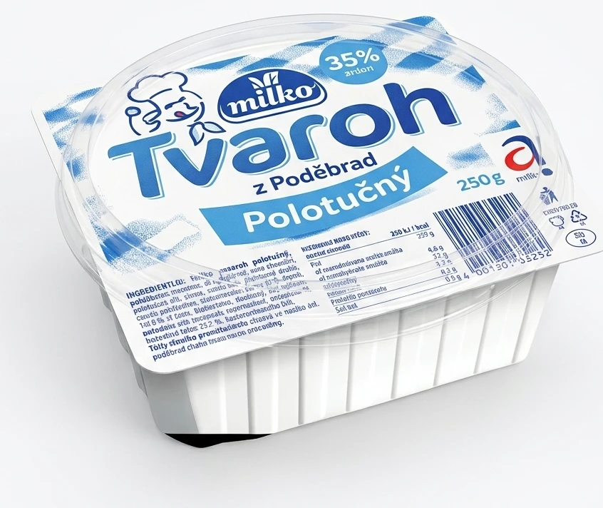 Milko Tvaroh polotučný