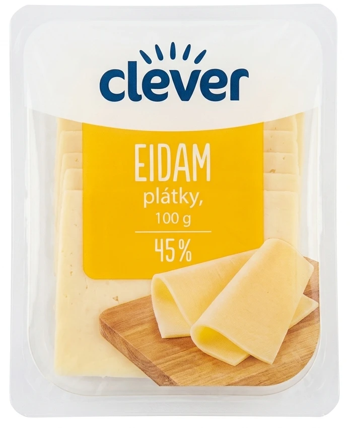 Clever Eidam 45% Plátky