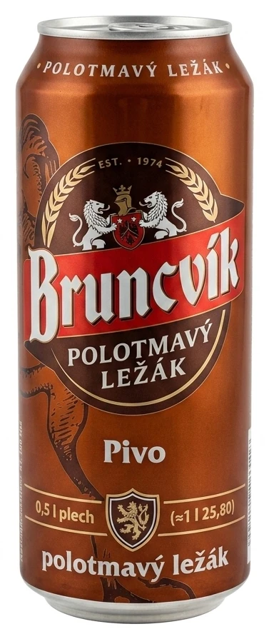 Bruncvík Pivo polotmavý ležák