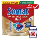 Somat Excellence Premium 5in1 kapsle do automatické myčky nádobí 80 ks 1488g