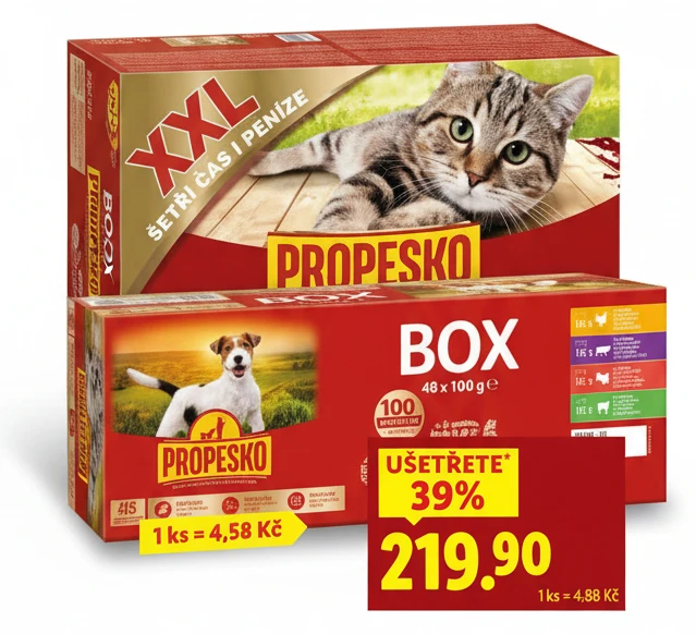 PROPESKO Kapsičky pro kočky/psy