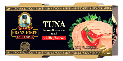 Franz Josef Kaiser Tuňák v pikantním oleji 2 x 80g