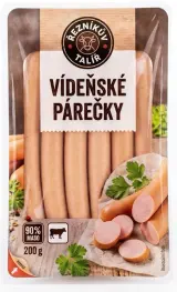 Vídeňské párečky Řezníkův talíř