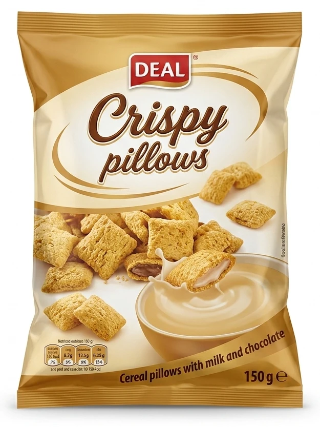 Polštářky s náplní Crispy