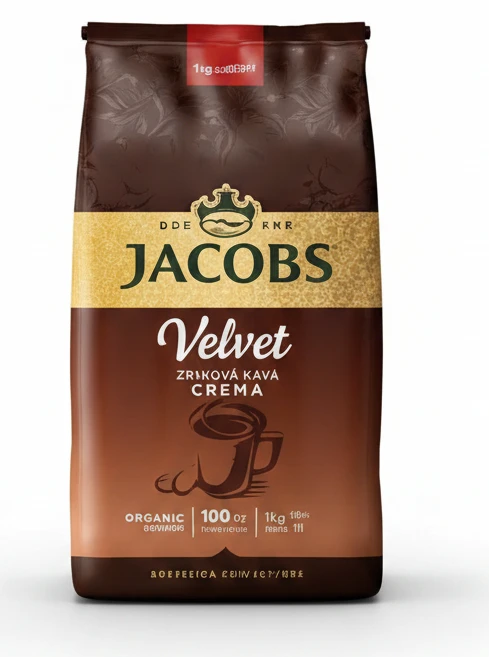 Jacobs Velvet Zrnková káva Crema