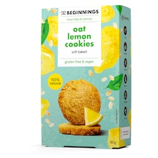 The Beginnings Ovesné sušenky s citronem 80g