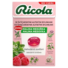 Ricola Malina meduňka 40g