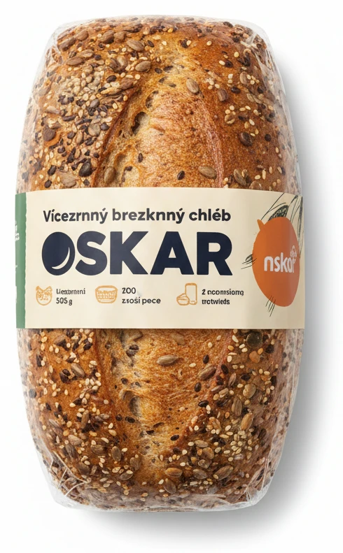 Oskar Vícezrnný chléb