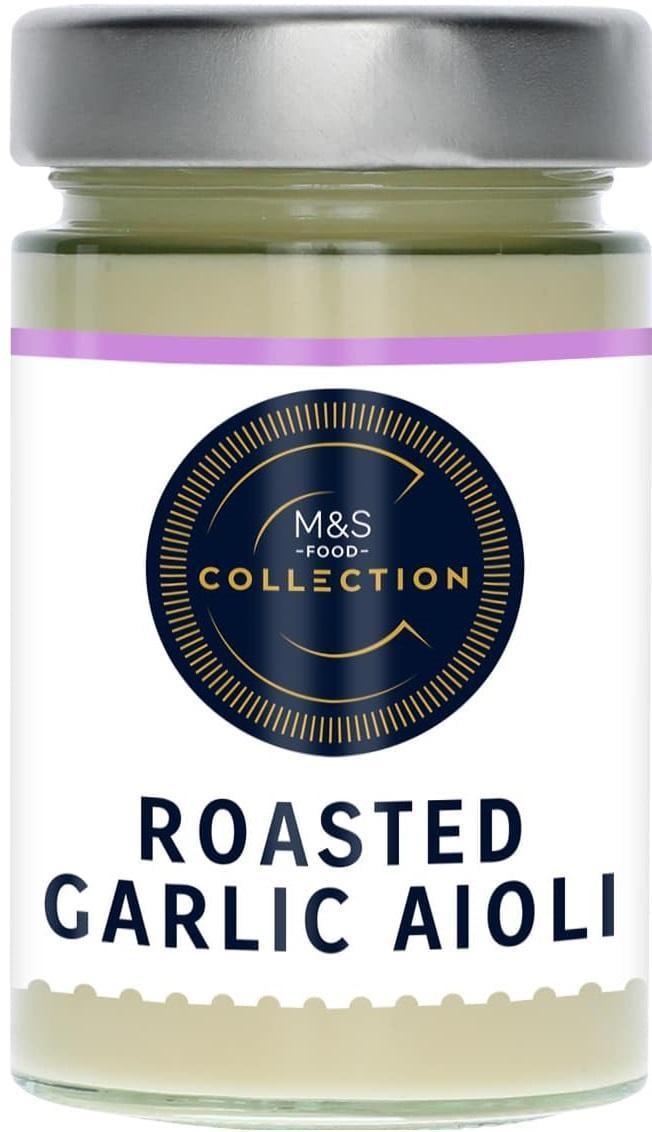 Marks & Spencer Majonéza s pečeným česnekem