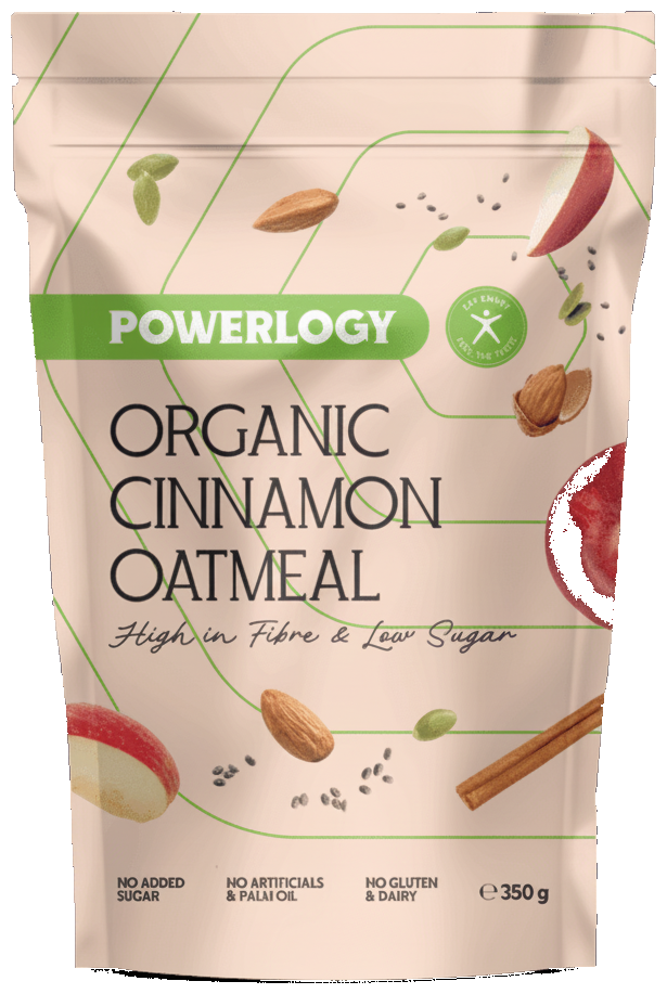 Powerlogy BIO Oatmeal skořice