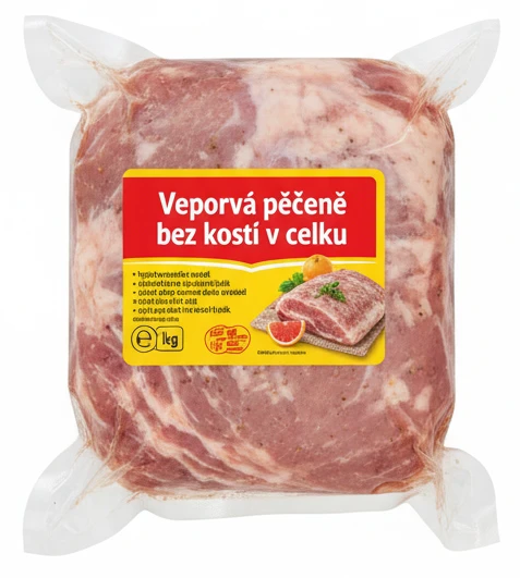 Vepřová pečeně bez kosti v celku