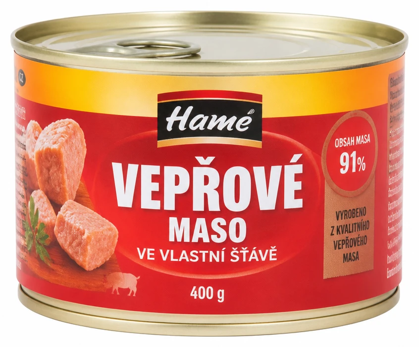 Hamé Vepřové maso ve vlastní šťávě