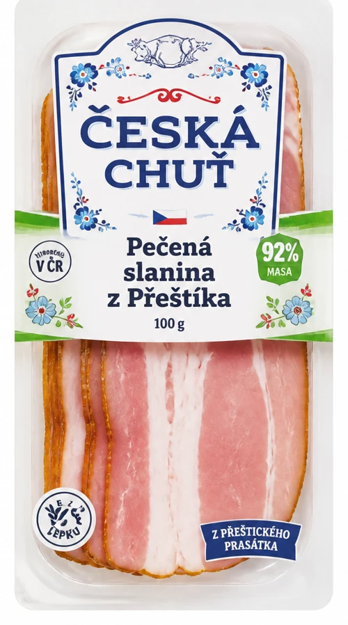 Pečená slanina z Přeštíka