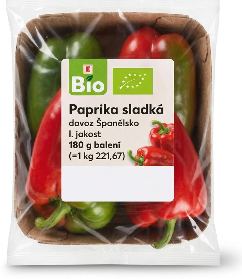 Paprika sladká Bio